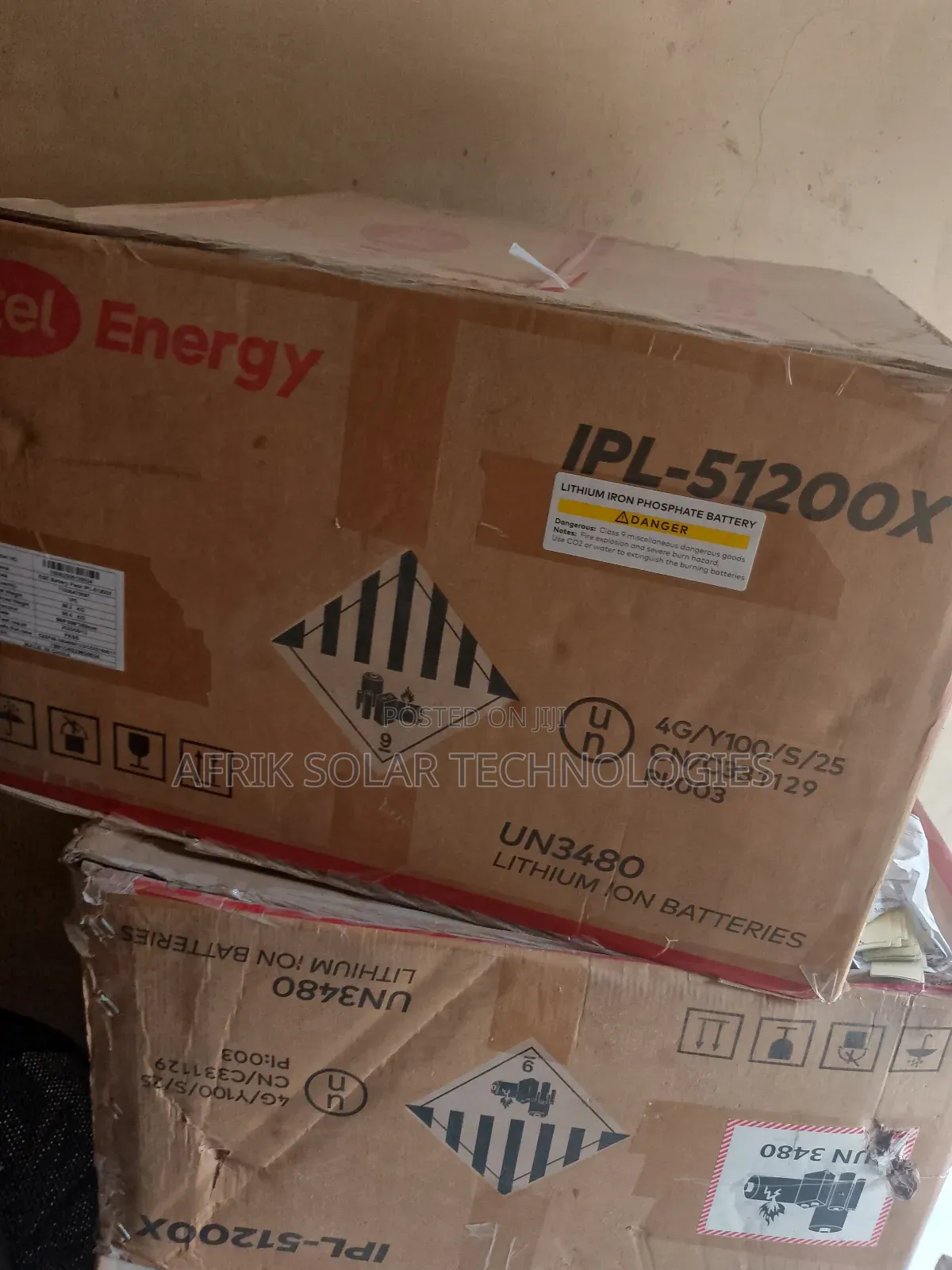 5kwh 24v Itel Lithium Battery