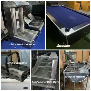 Shawarma Machine,Barbecue Machine, Food Warmer ,Snooker Board for Sale