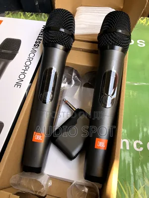 JBL Party Box Mobile Dual Handheld Wireless Microphone