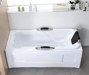 Acrylic White Soaking Bath
