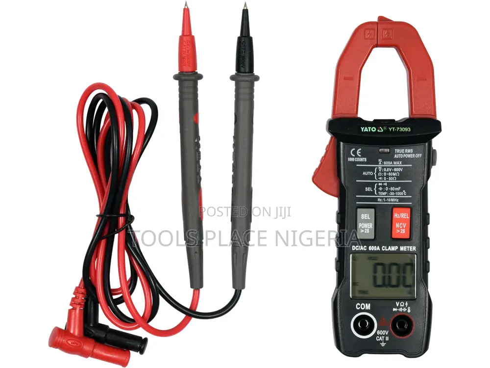 Clamp Multimeter True RMS Ac/Dc 600a