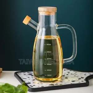 High Quality Oil Jug With Bamboo Lids