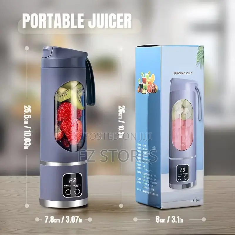 Portable Usb Blender | Mini Smoothie Maker Multi-Speed