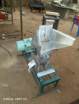 100kg/Hr Stainless Steel Hammer Mill