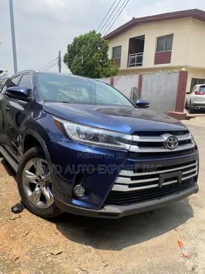 Toyota Highlander Limited V6 4x4 (3.5L 6cyl 6A) 2016 Blue