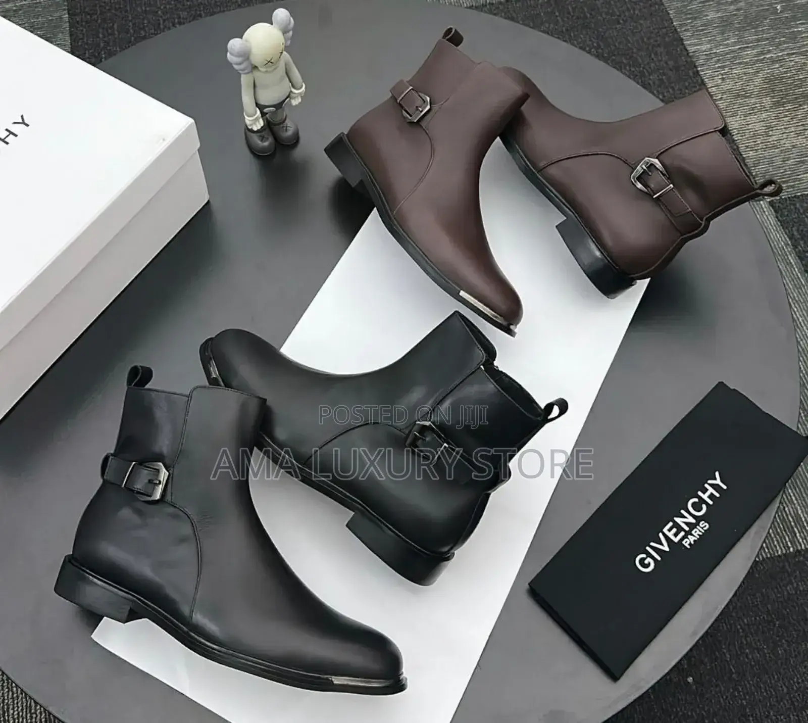 Givenchy Genuine Leather Men's Luxury Chelsea Boot