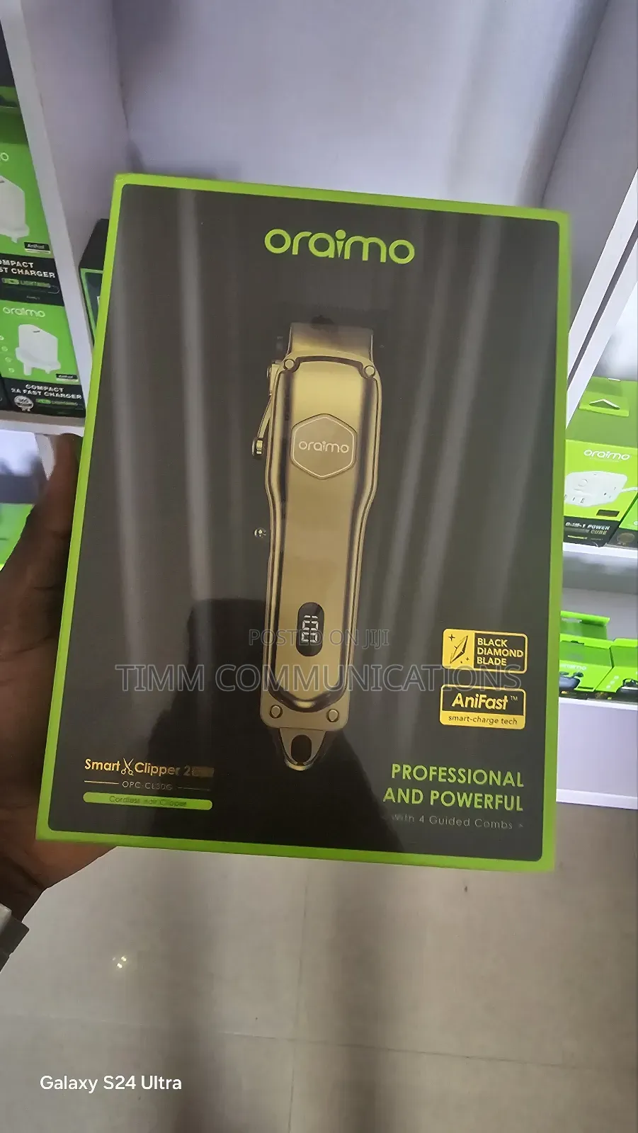 Oraimo Smart Clipper 2 Gold Professional Hair Clipper