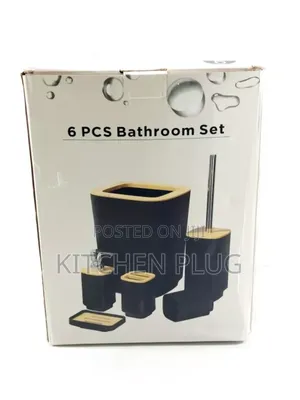 6-Piece Bathroom Accessory Set,