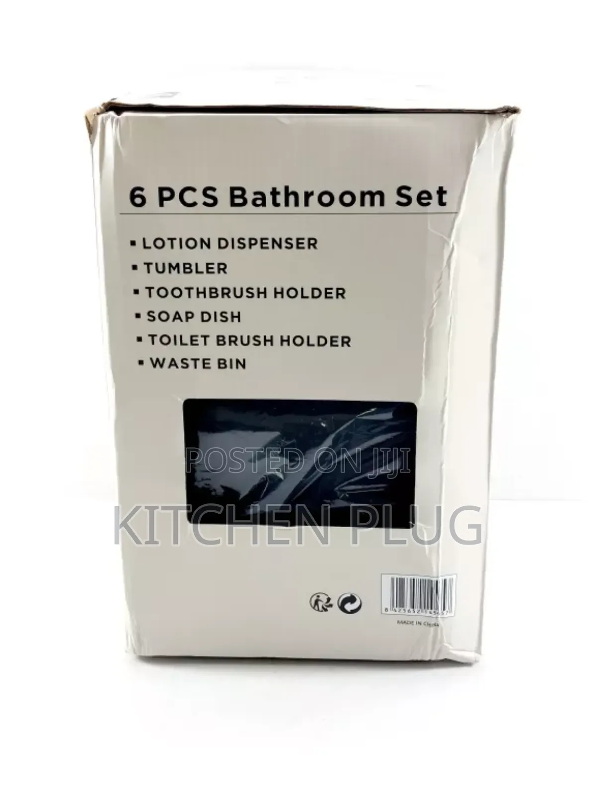 6-Piece Bathroom Accessory Set,