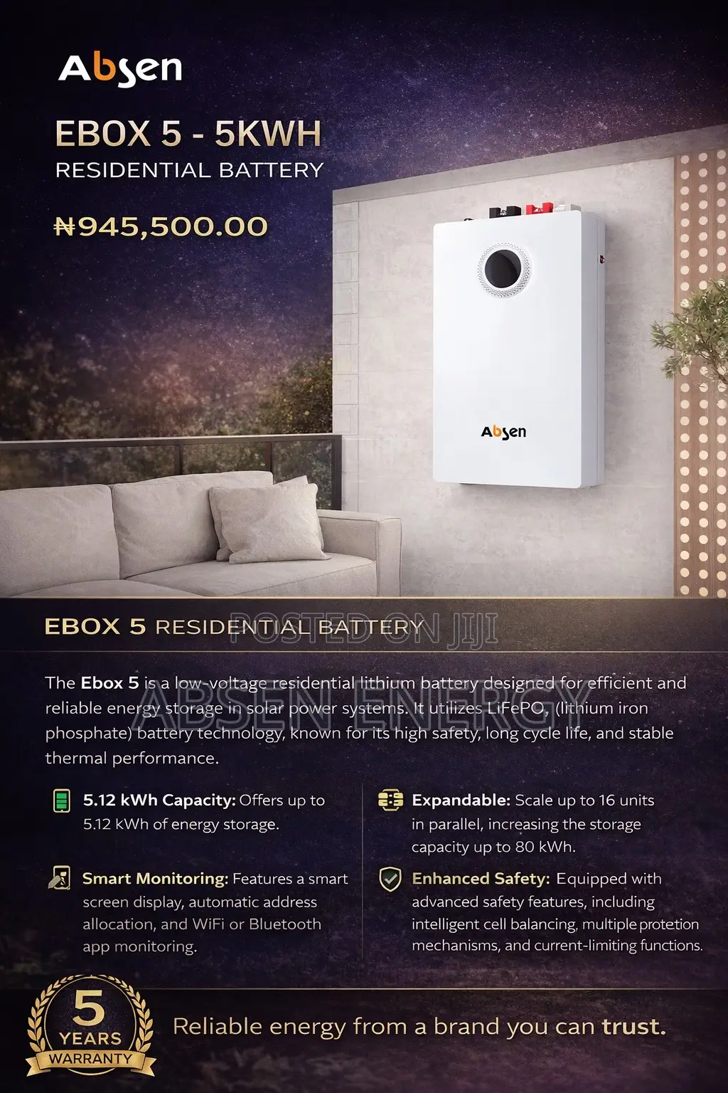 Ebox 5 - 5kwh
