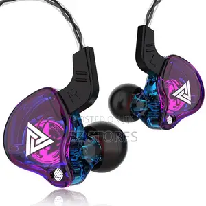 QKZ Ak6 Wired Earphones Bass Hifi 3.5mm With Mic