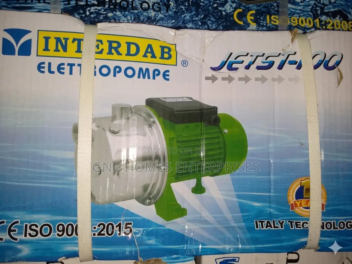 Stainless Interdab Pump 1hp Surface