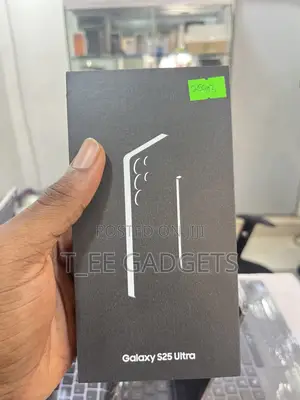 New Samsung Galaxy S25 Ultra 256 GB Black