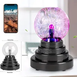 Usb Plasma Globe Touch Lamp Led Night Light Decor
