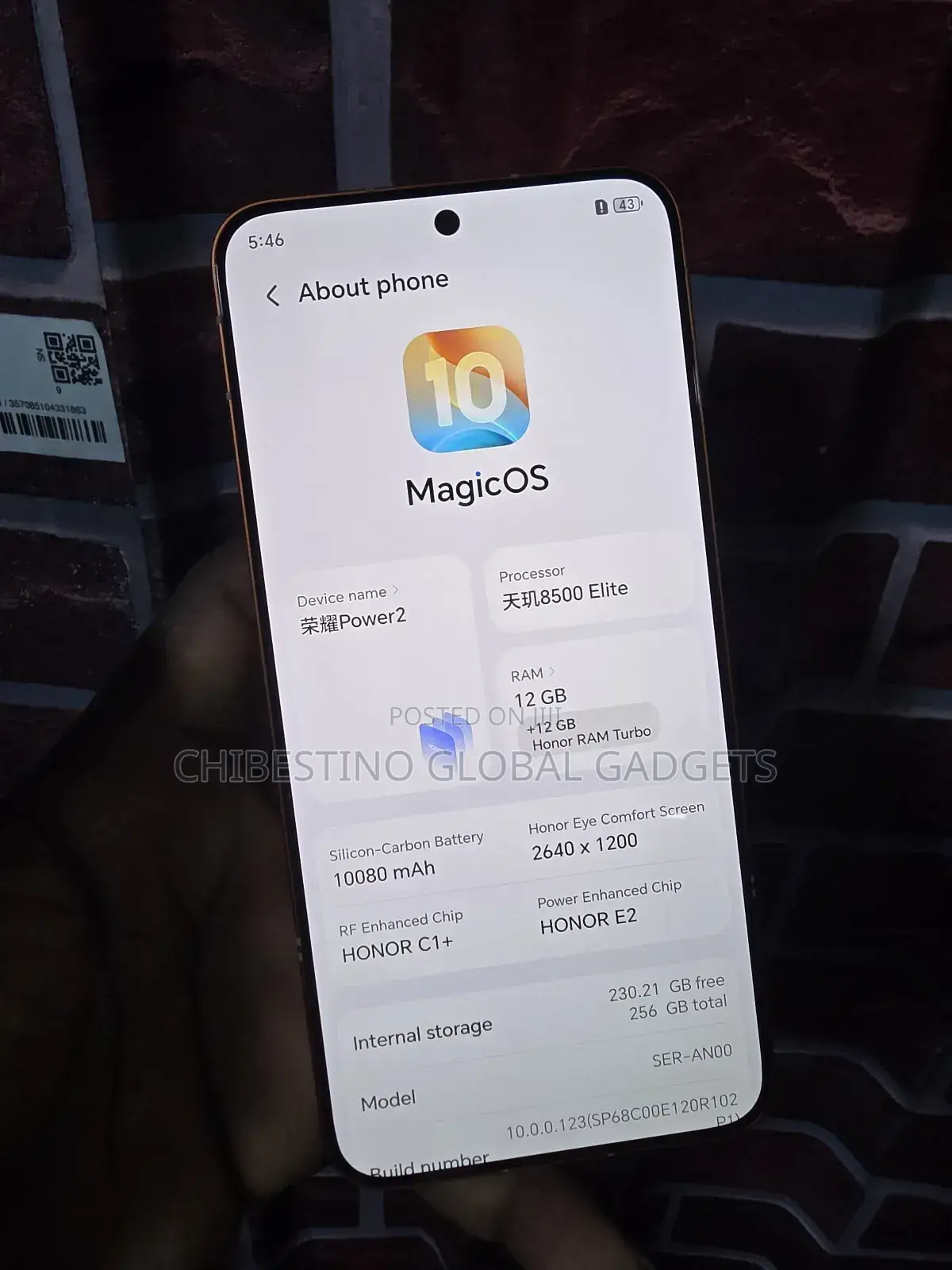 Honor Magic8 Pro 256 GB Gold