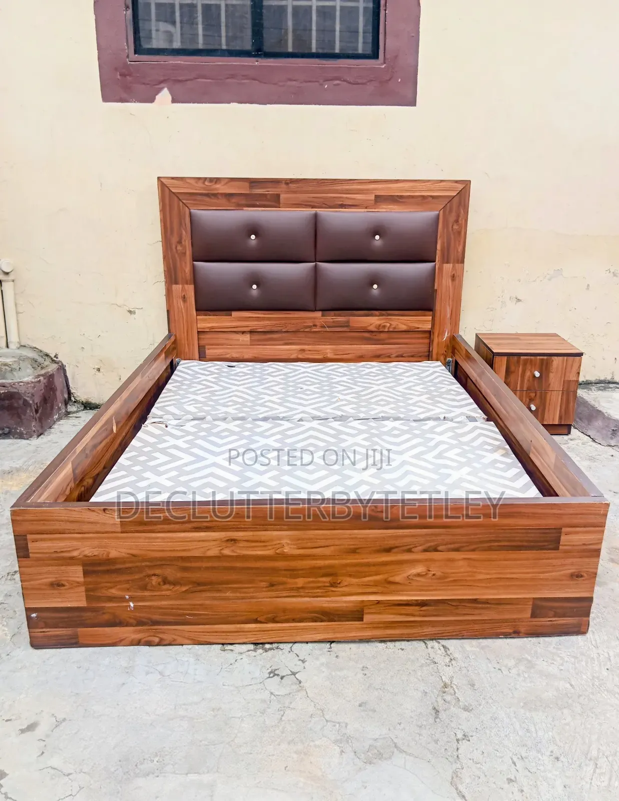 Neatly Used 4.5 by 6 Bedframes