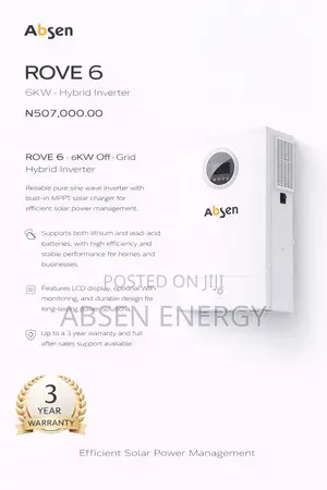 Rove 6 - 6kw Off Grid Hybrid Inverter
