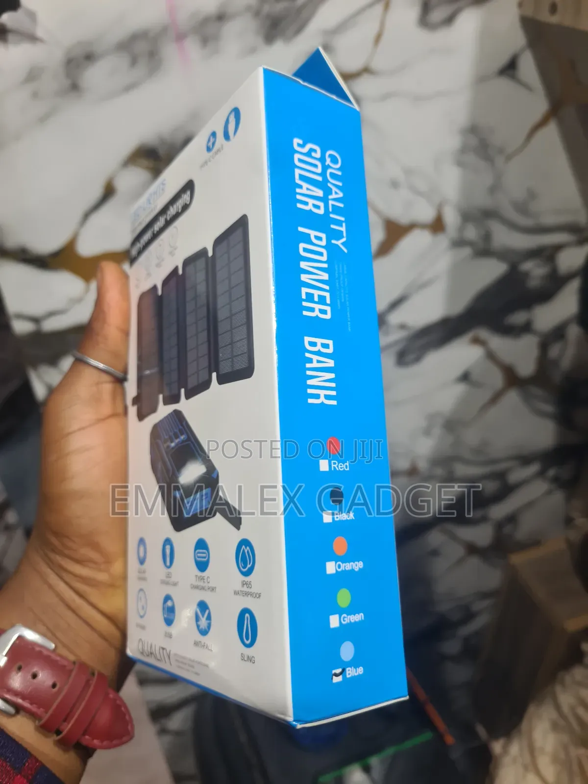 The Solar Panel Power Bank