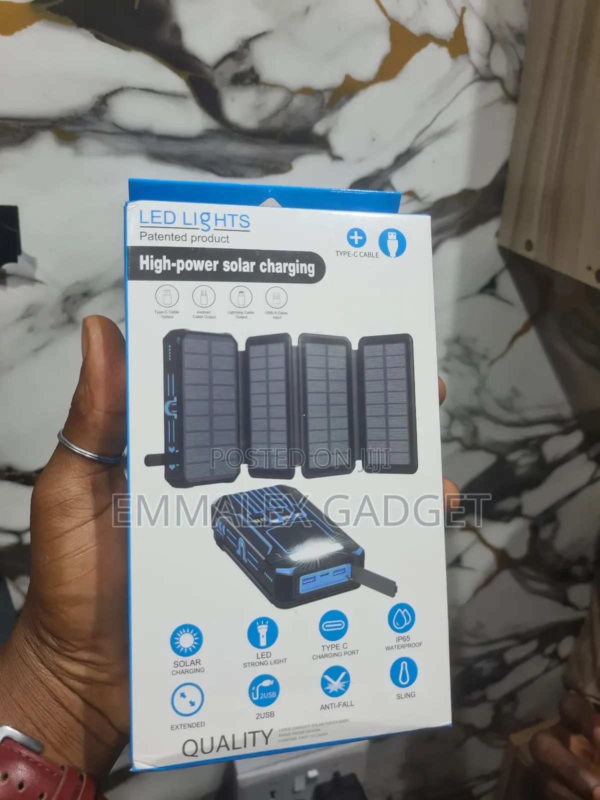 The Solar Panel Power Bank