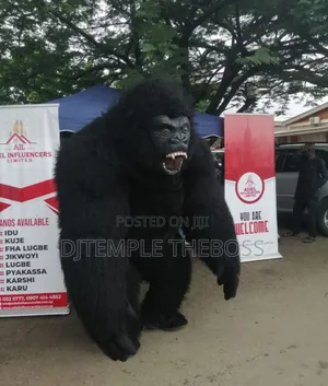 Gorilla Halloween Mascot