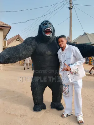 Gorilla Halloween Mascot