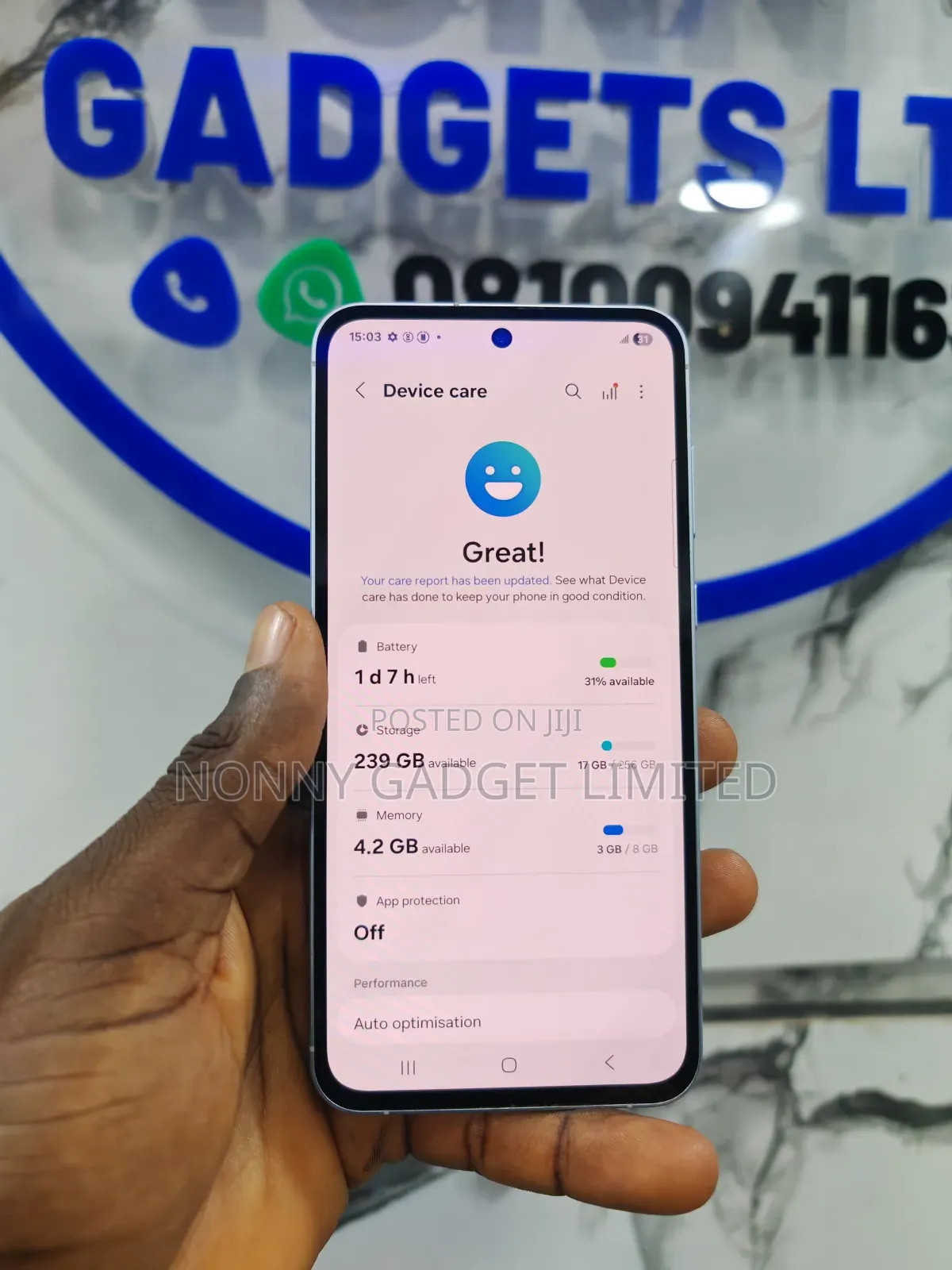 Samsung Galaxy A55 256 GB White