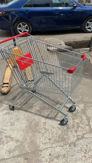 Durable Shopping Trolley for Supermarket