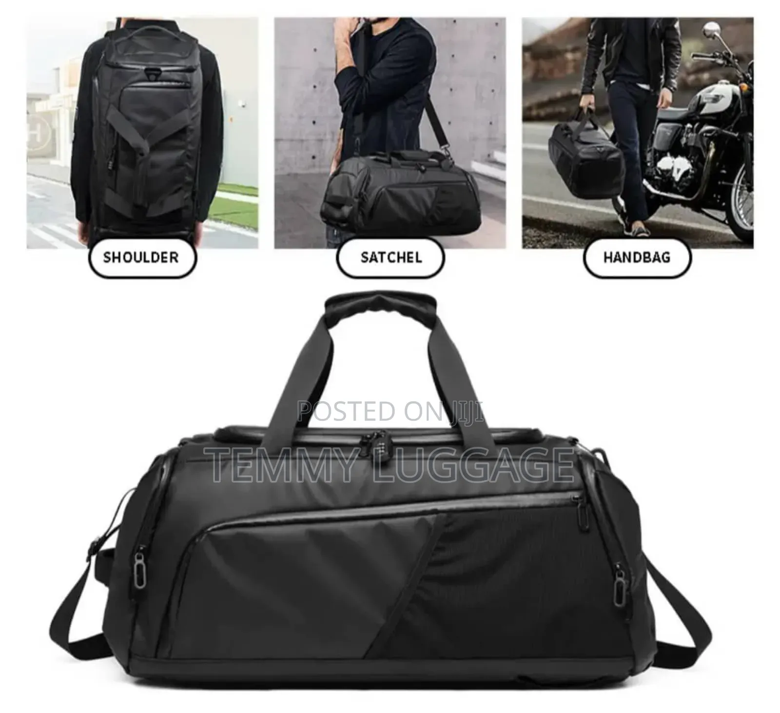 Duffle Bag and Backpack