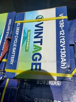 Vintage 12v 130ah Battery