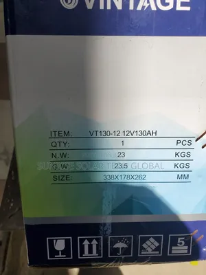 Vintage 12v 130ah Battery