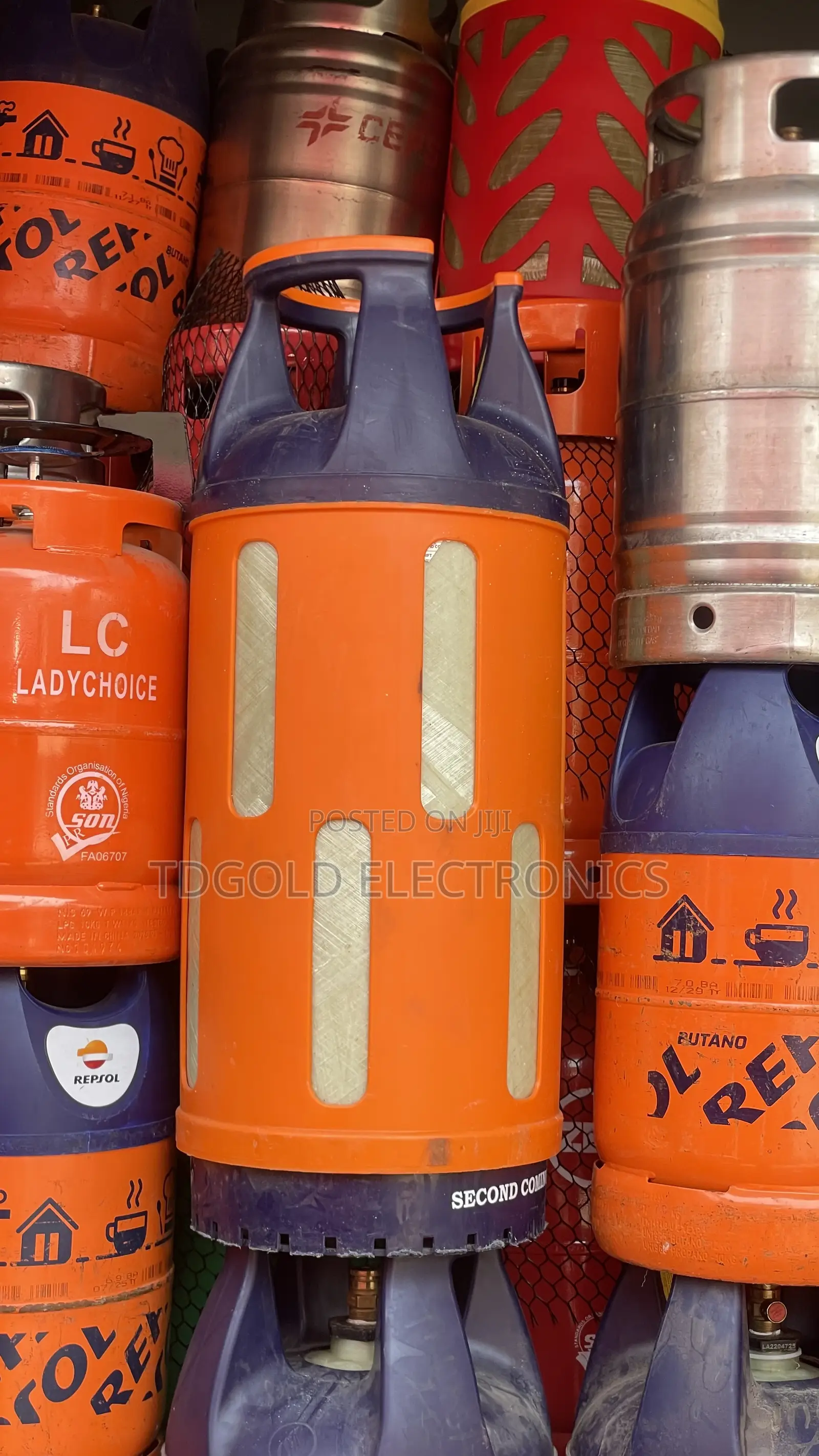 25kg Transparent Gas Cylinder