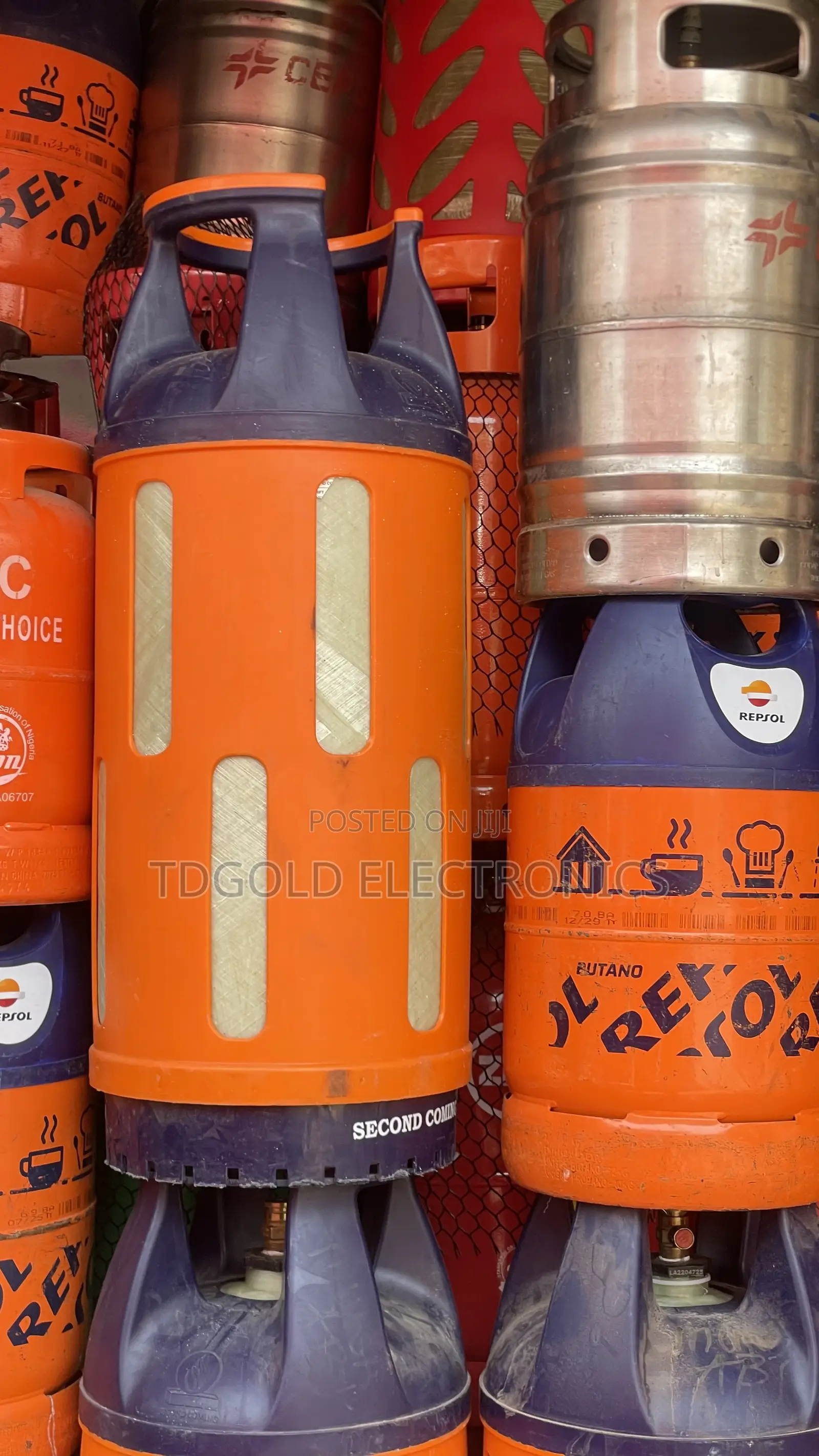 25kg Transparent Gas Cylinder