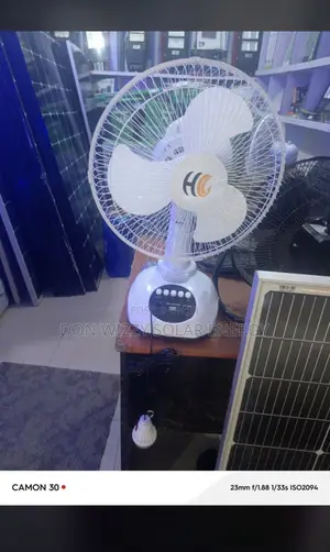 16 Inches Solar Table Fan