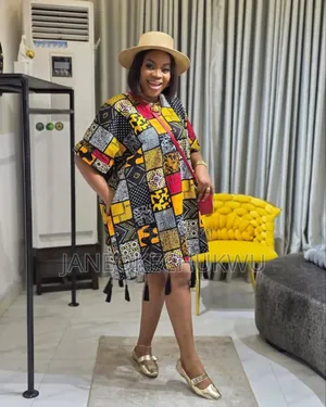 Ankara Short Bubu Dress