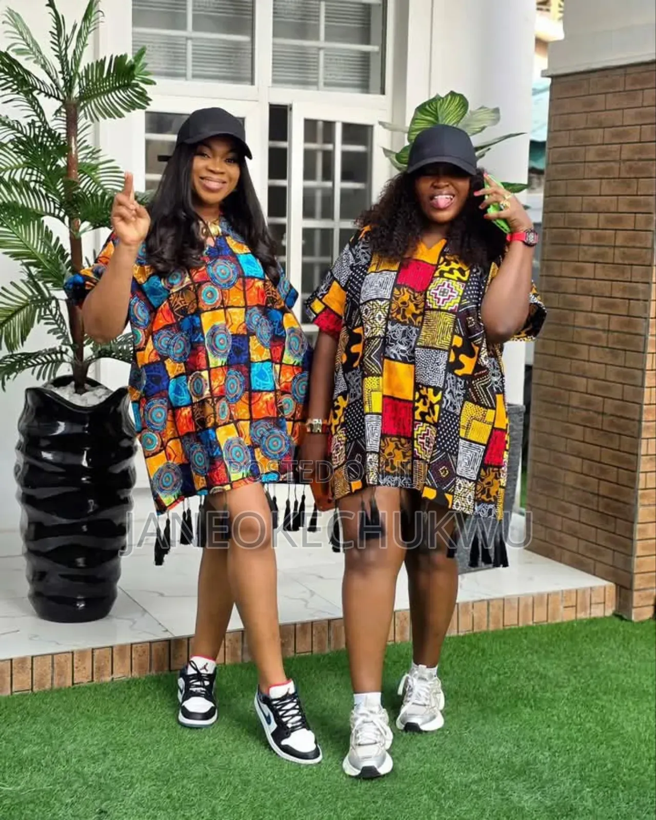 Ankara Short Bubu Dress