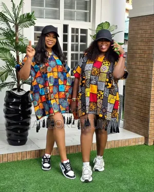 Ankara Short Bubu Dress