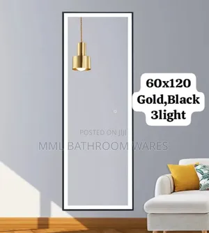 3lights Black Frame Led Mirrors