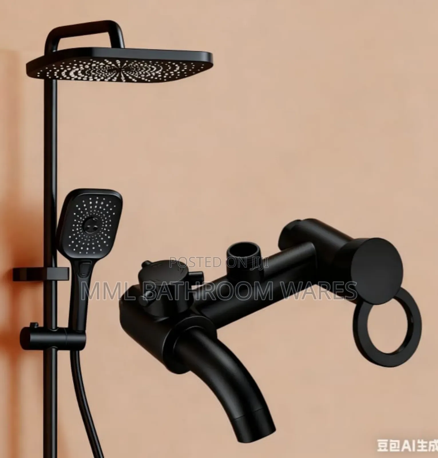 Quality Black Shower Mixer