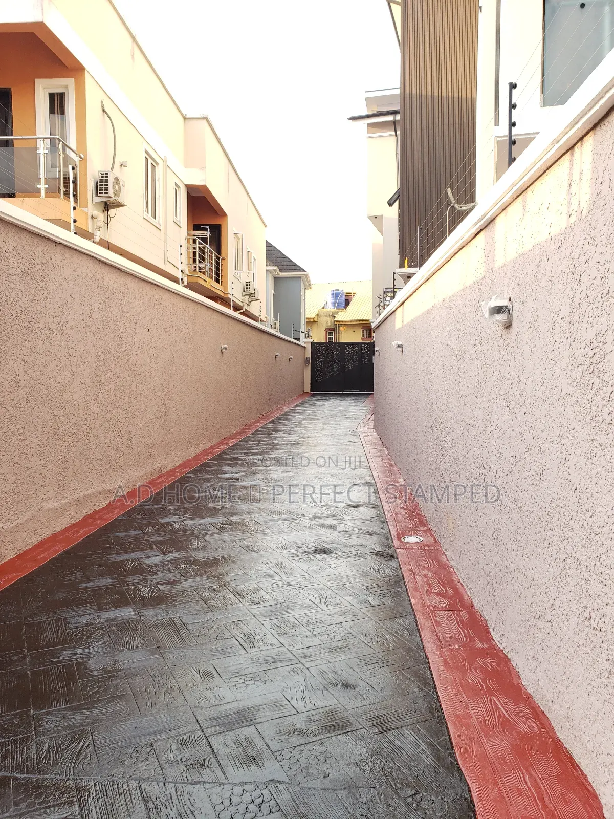 Imprinted Stamp Concrete Floor Design