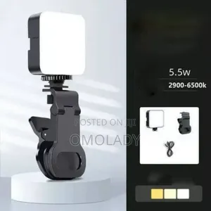 Adjustable 3 Light Mode Led Video Light