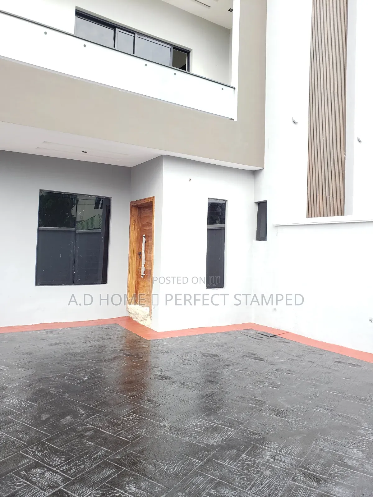 Imprinted Stamp Concrete Floor Design