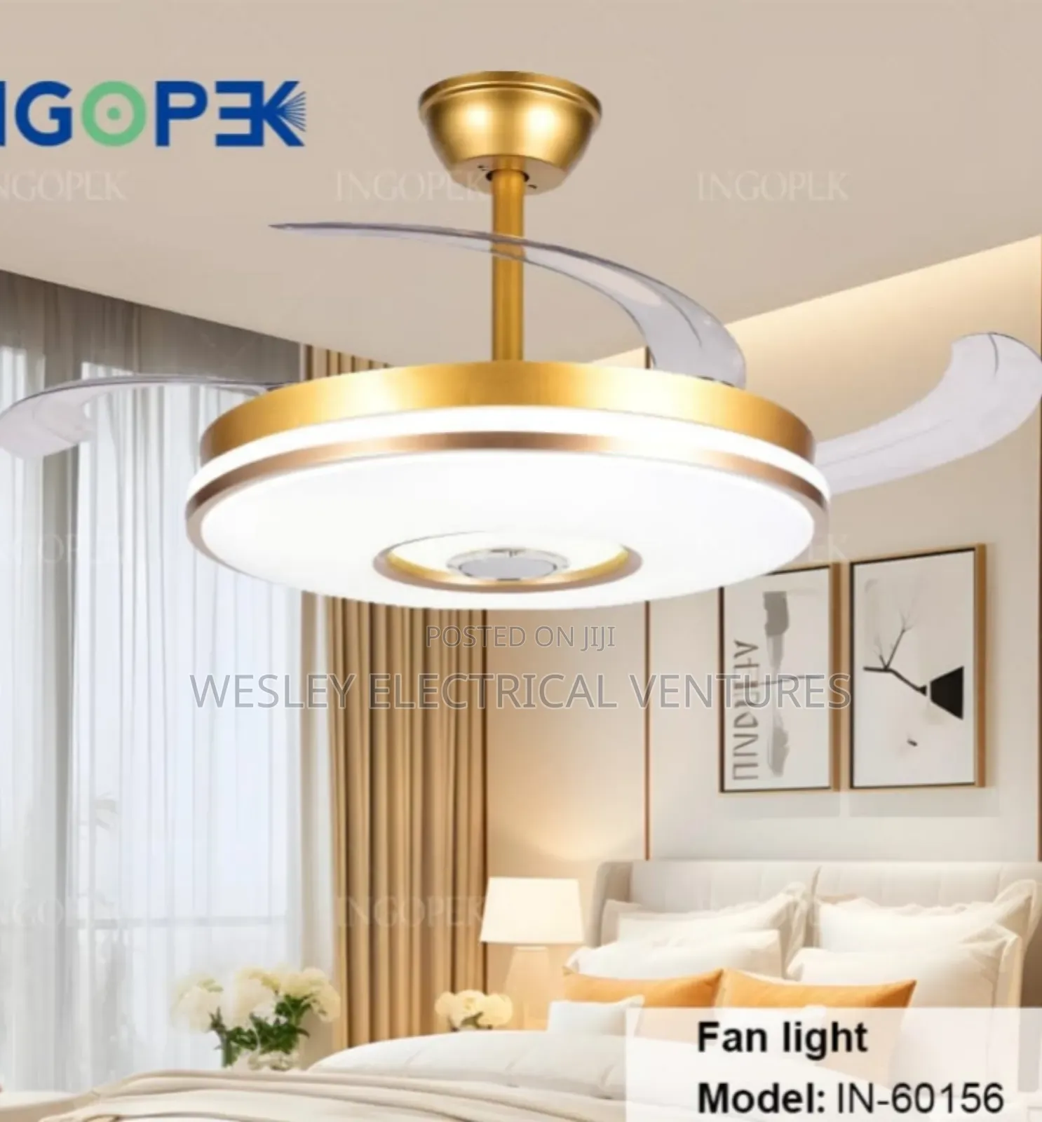 Fan Chandelier Light