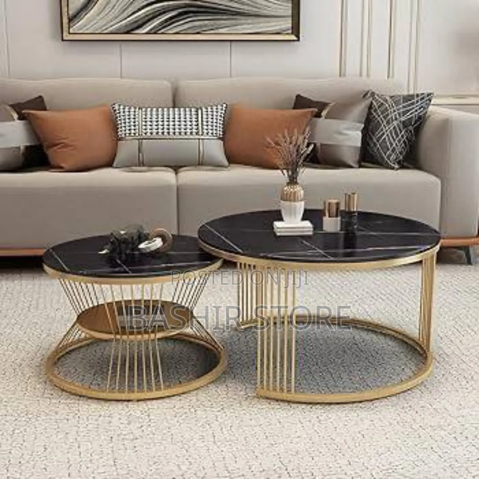 2-Piece Nesting Coffee Table Set
