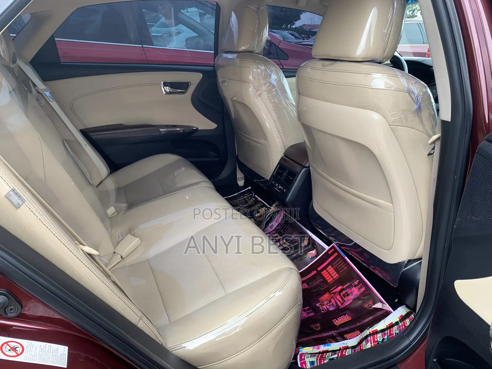Toyota Avalon 2017 Red