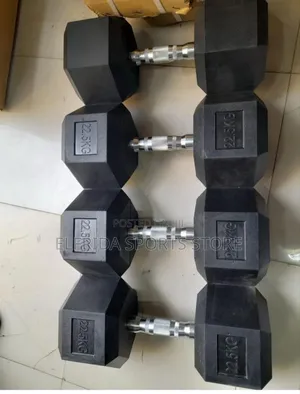 22.5kg Dumbbell Pair(45kg Total)Hex Dumbbells for Strength Home Gym