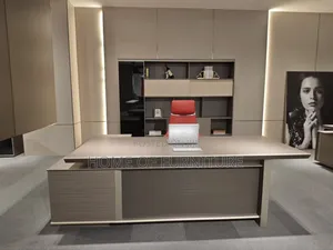 Imported 2.4 Meter Executive Office Table – Modern Ceo Desk