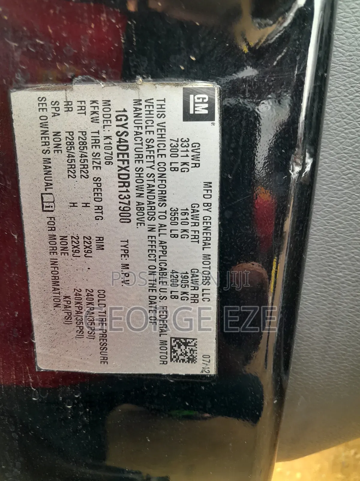 Cadillac Escalade 2013 Black
