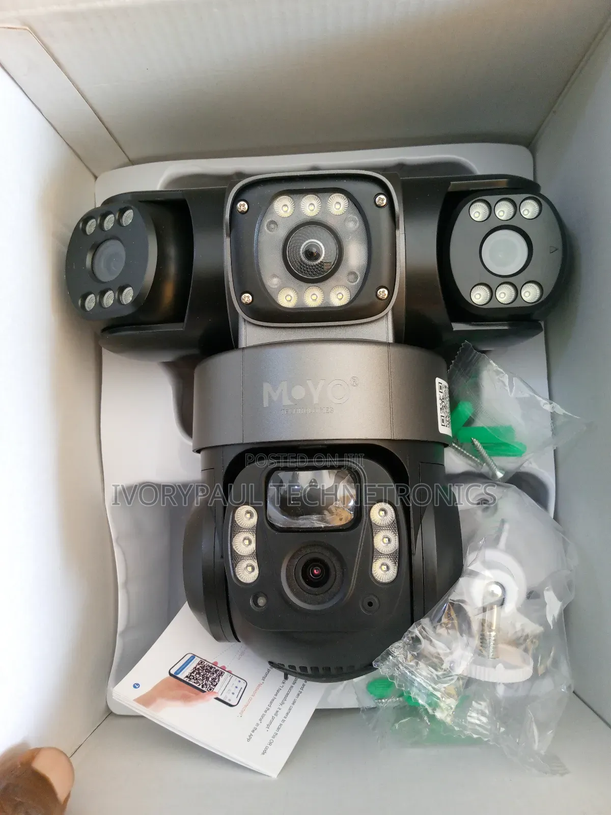 Wifi CCTV PTZ 3 Lens Camera