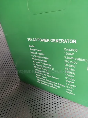 Cola Solar 3600