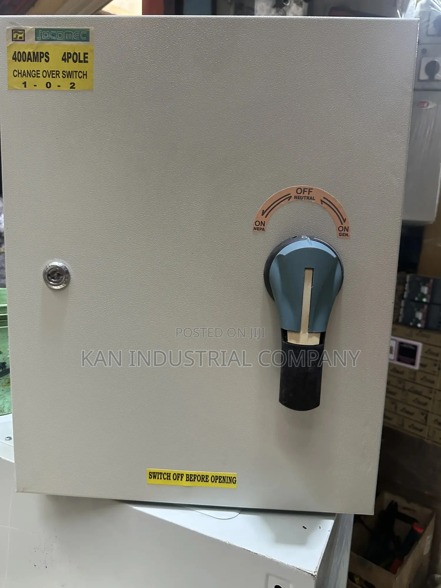 400amps Socomec Change Over